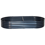 Carré Potager Métal Anthracite M - Idéal pour Décorer votre Jardin et Cultiver vos Plantes de Esschert design - deco maison e...