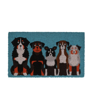 Paillasson en coco pour chiens - Décoration de jardin et maison élégante de Esschert design - deco maison et jardin dans E058