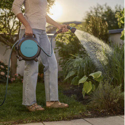 Dévidoir portable move - range tuyau pratique gardena, transportable de Gardena - Arrosage goutte à goutte - Outillages  dans...
