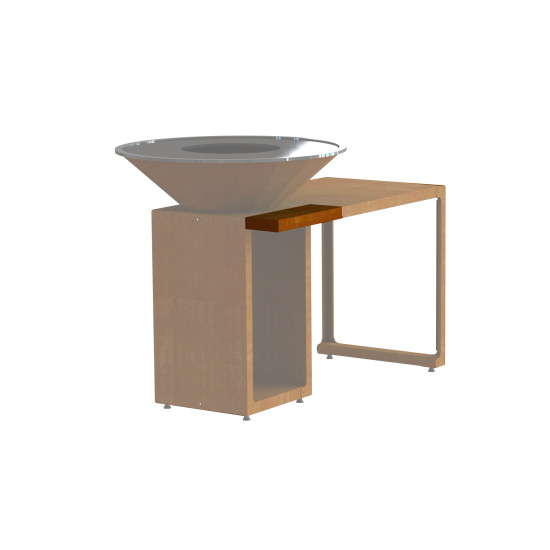 Adaptateur Bbo cognac pour braséro oyat de Braséro OYAT dans O0321