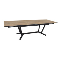 Table Extensible VITA en Aluminium - Décoration Élégante pour Jardin et Maison 180-280 cm de Proloisirs - Océo - table et fau...