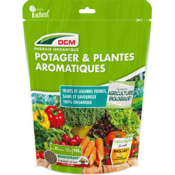 Engrais Naturel pour Jardin et Potager - 750g pour Plantes Aromatiques et Légumes - DCM de DCM - Engrais et terreaux dans D006