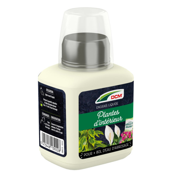 Engrais Liquide pour Plantes d'Intérieur - 0,25 L , Nutrition Optimale pour Vos Vertes - DCM de DCM - Engrais et terreaux dan...