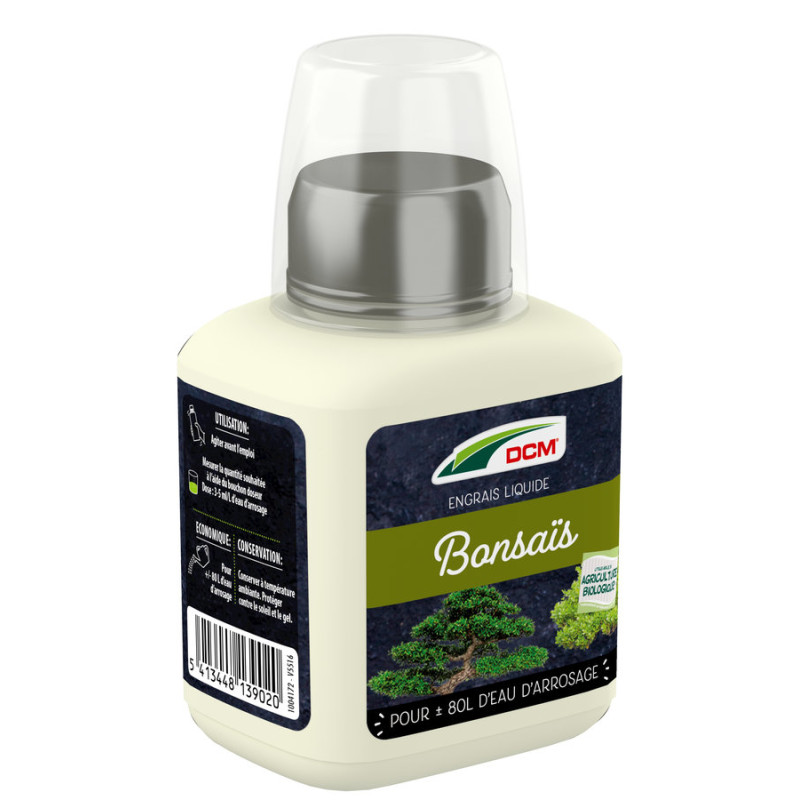 Engrais Liquide Bonsaï 0,25L - Nutrition Optimale pour Plantes et Jardins - DCM de DCM - Engrais et terreaux dans D006