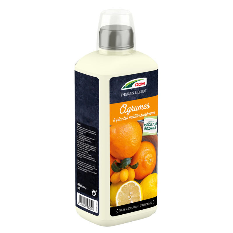 Engrais Liquide Agrumes 0,8L - Nutrition Optimale pour Votre Jardin et Potager - DCM de DCM - Engrais et terreaux dans D006