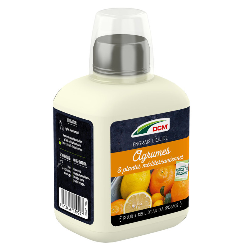 Engrais Liquide Agrumes 0,4L - Fertilisation Optimale pour Jardin et Potager - DCM de DCM - Engrais et terreaux dans D006