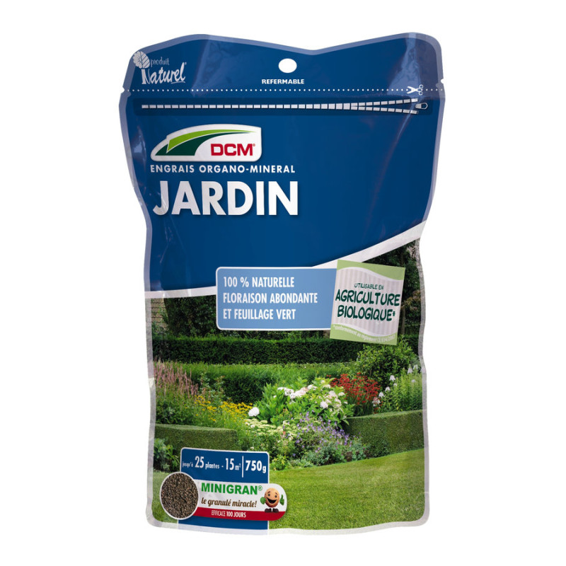 Engrais Jardin 0,75 kg - Fertilisant Naturel pour Plantes et Potager - DCM de DCM - Engrais et terreaux dans D006