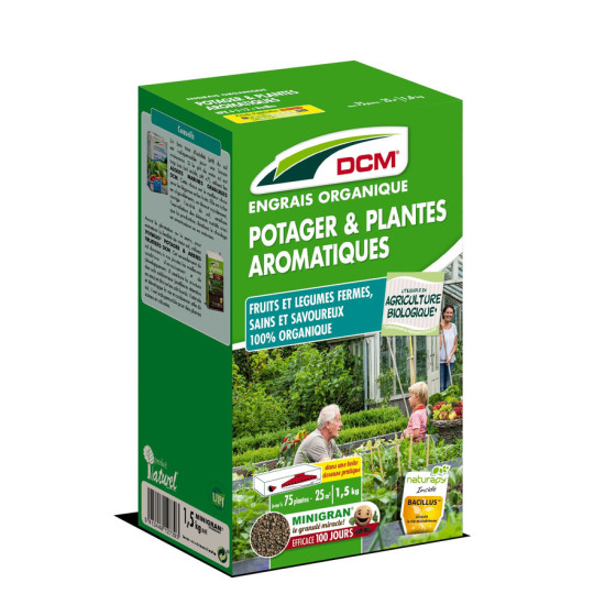 Engrais Naturel pour Jardin et Potager - 1,5 kg , Fertilisation Efficace et Durable - DCM de DCM - Engrais et terreaux dans D006
