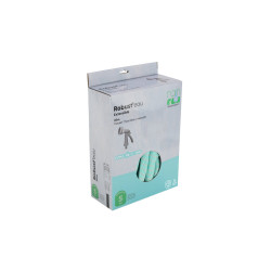 Kit Tuyau Rétractable 25m Robust'Eau avec Pistolet 7 Fonctions et Raccords PVC pour Arrosage du Jardin de Rain Irrigation - a...