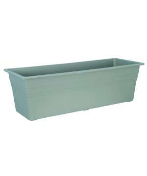 Jardinière ronda 60 cm Vert Argile - en plastique fabriquée par Riviera de Riviera - fabricant de Pots à reserve d'eau et san...