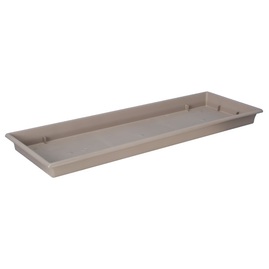 Soucoupe jardinière Ronda 60cm Taupe - en plastique fabriquée par Riviera de Riviera - fabricant de Pots à reserve d'eau et s...