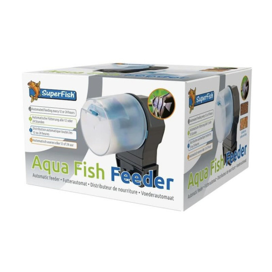 Distributeur automatique de nourriture pour poissons SF Aqua de Superfish - Aquadistri - accessoires pour aquarium et bassin ...