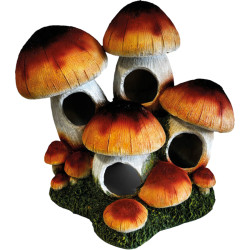 Abri décoratif champignon pour reptiles Repto Deco de Superfish - Aquadistri - accessoires pour aquarium et bassin dans A075