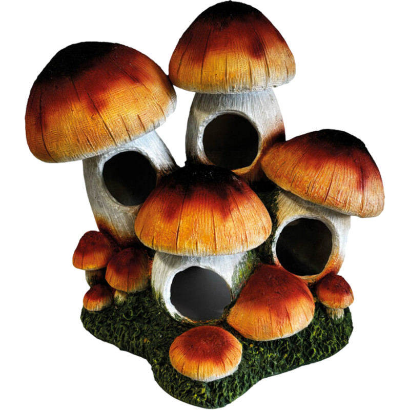 Abri décoratif champignon pour reptiles Repto Deco de Superfish - Aquadistri - accessoires pour aquarium et bassin dans A075