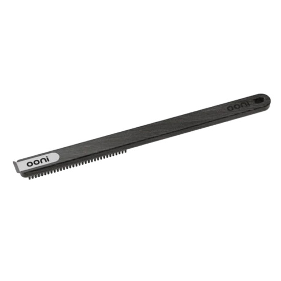 Brosse Ooni, pour four a pizza - courte - nettoyage plaque pierre de Ooni dans O0311