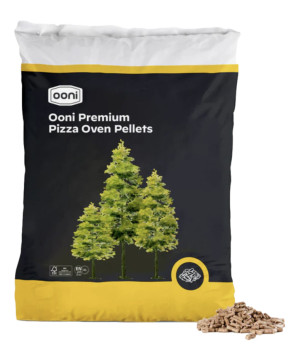 Granules de chene premium Ooni - 10kg de pellets, pour four à pizza de Ooni dans O0311