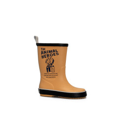 Botte ANIMAL HEROES Jaune Taille 22 pour enfant, Idéal pour le jardin de Rouchette - Bottes et sabots dans S061