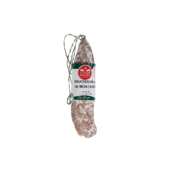 SAUCISSON MONTAGNE PORC FP 200G de Table des producteurs Libourne dans 🥔 Apéritifs à manger