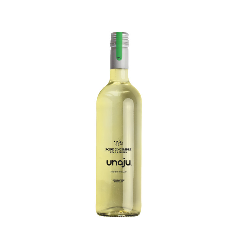 UNAJU POIRE GINGEMBRE 75CL de Unaju - Les jus pétillants de Bordeaux dans 🥛 Boissons sans alcools