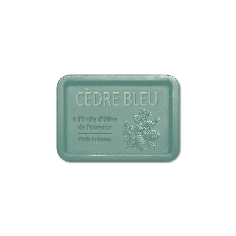 SAVON 120G CEDRE BLEU de Savons 🧼et huiles essentielles Esprit de Provence 🫏 dans E1061