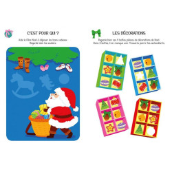 Livre joue. colle et colorie avec le pere noel de Jardinerie Bordeaux Libourne Gironde dans C022
