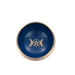 Bol chantant bleu triple lune 11 cm pour méditation et relaxation herboristerie de Herboristerie et Esotérisme à Libourne dan...