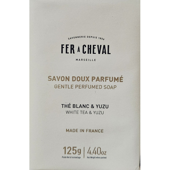 Savon doux parfumé Thé blanc & Yuzu 125g