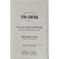 Savon doux parfumé Thé blanc & Yuzu 125g