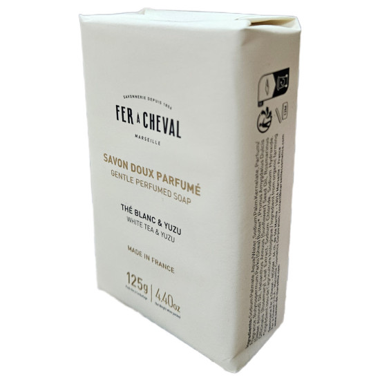 Savon doux parfumé Thé blanc & Yuzu 125g