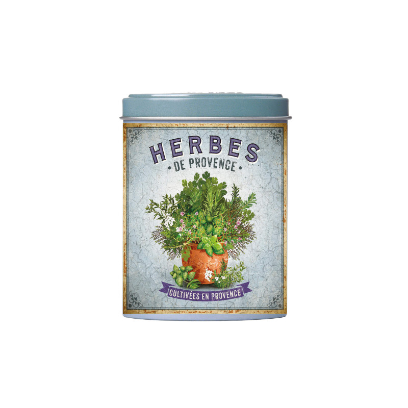 BOITE VERSEUSE HERBES DE PROVENCE 25G de Savons 🧼et huiles essentielles Esprit de Provence 🫏 dans E1061