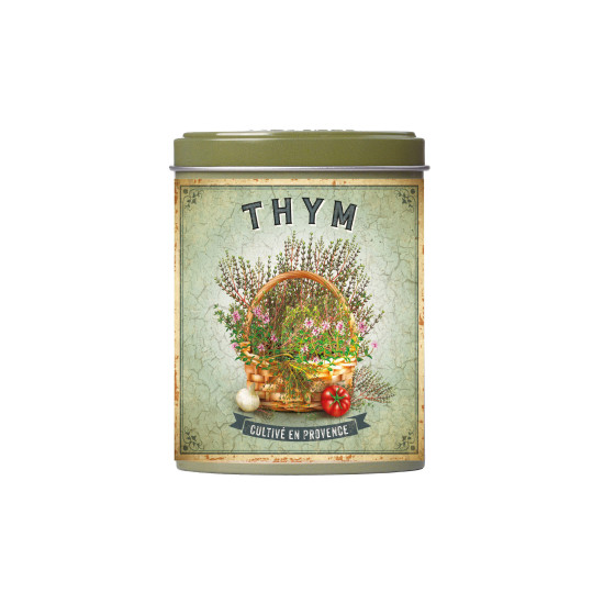 BOITE VERSEUSE THYM IGP DE PROVENCE 20G de Savons 🧼et huiles essentielles Esprit de Provence 🫏 dans E1061