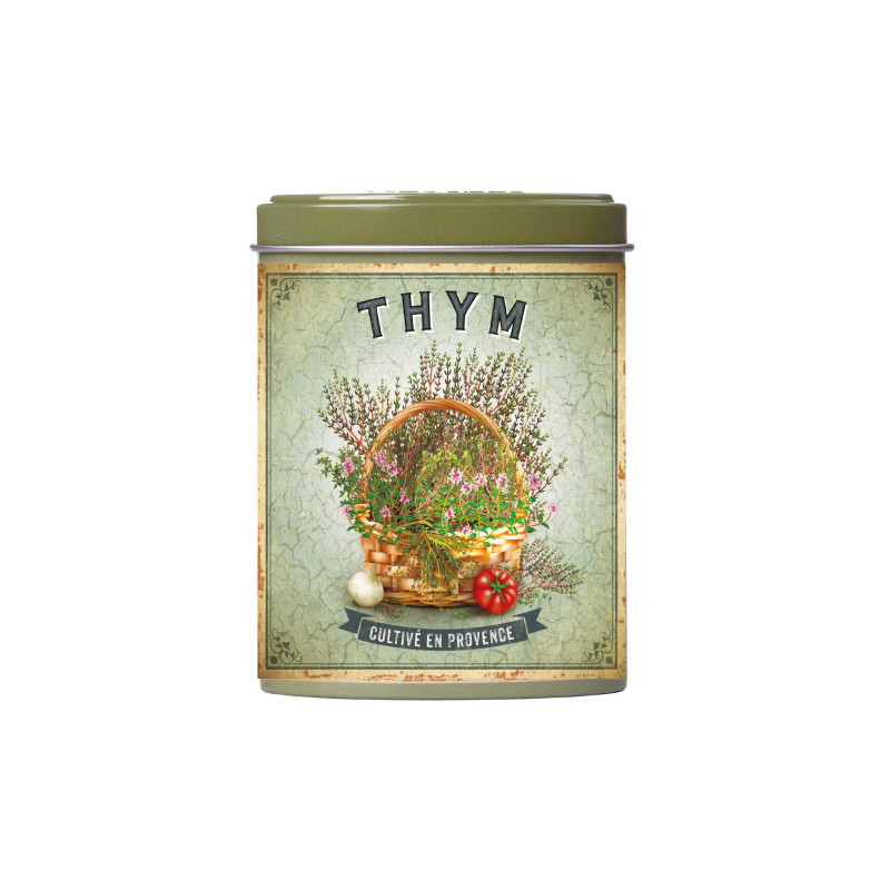 BOITE VERSEUSE THYM IGP DE PROVENCE 20G de Savons 🧼et huiles essentielles Esprit de Provence 🫏 dans E1061