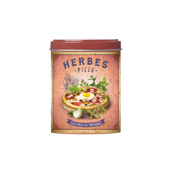 BOITE VERSEUSE HERBES PIZZA 25G de Savons 🧼et huiles essentielles Esprit de Provence 🫏 dans E1061