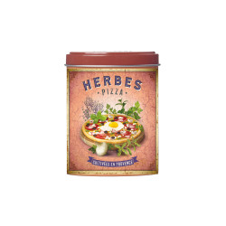 BOITE VERSEUSE HERBES PIZZA 25G de Savons 🧼et huiles essentielles Esprit de Provence 🫏 dans E1061