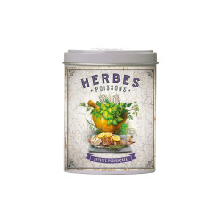 BOITE VERSEUSE HERBES POISSONS 40G de Savons 🧼et huiles essentielles Esprit de Provence 🫏 dans E1061