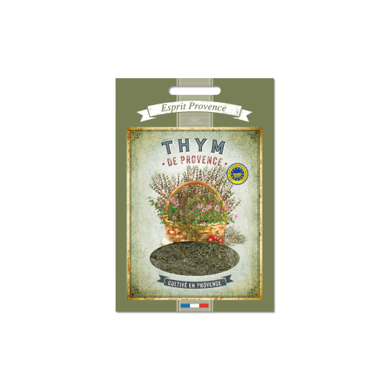 RECHARGE THYM IGP DE PROVENCE 20G de Savons 🧼et huiles essentielles Esprit de Provence 🫏 dans Herbes aromatiques pour la cuisine