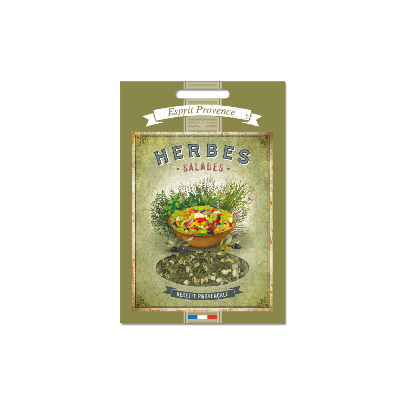 RECHARGE HERBES SALADES 12G de Savons 🧼et huiles essentielles Esprit de Provence 🫏 dans Herbes aromatiques pour la cuisine