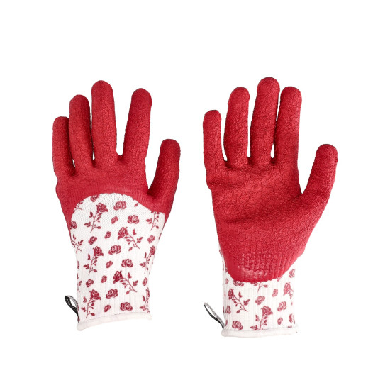 Gant Rosier Recycle Rouge 8 pour le jardin de AJS - Blackfox - Chaussant , chapeau dans A038