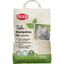 Litière écologique pour chat au tofu 2,5 kg absorbante, sans poussière de Trixie - Produit pour animaux dans T050