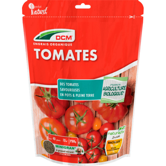 Engrais Tomates et potager en granulés - 750g - DCM de DCM - Engrais et terreaux dans D006