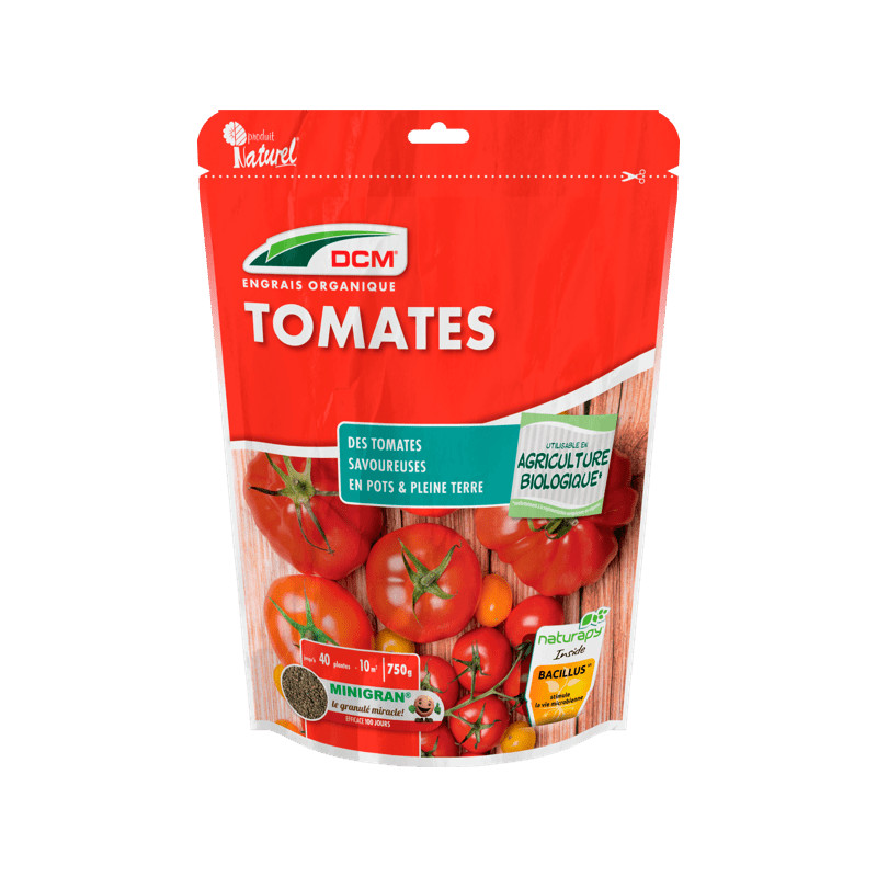 Engrais Tomates et potager en granulés - 750g - DCM de DCM - Engrais et terreaux dans D006