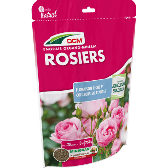 Engrais Rosier Et Fleur 0,75 Kg en granulés - DCM de DCM - Engrais et terreaux dans D006