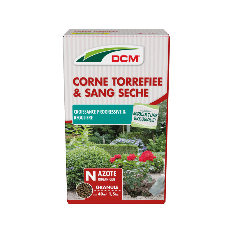 Corne Et Sang Pour Jardin 1,5kg DCM - Engrais Écologique de DCM - Engrais et terreaux dans D006