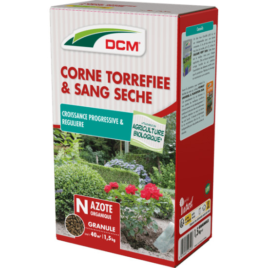 Corne Et Sang Pour Jardin 1,5kg DCM - Engrais Écologique de DCM - Engrais et terreaux dans D006