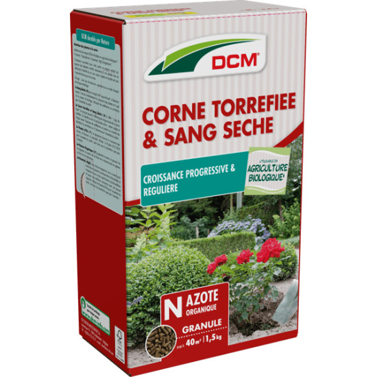 Corne Et Sang Pour Jardin 1,5kg DCM - Engrais Écologique de DCM - Engrais et terreaux dans D006