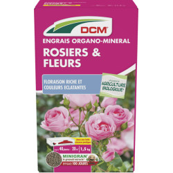 Engrais Rosier Pour Une Floraison Éblouissante, granulés - 1,5kg - DCM de DCM - Engrais et terreaux dans D006