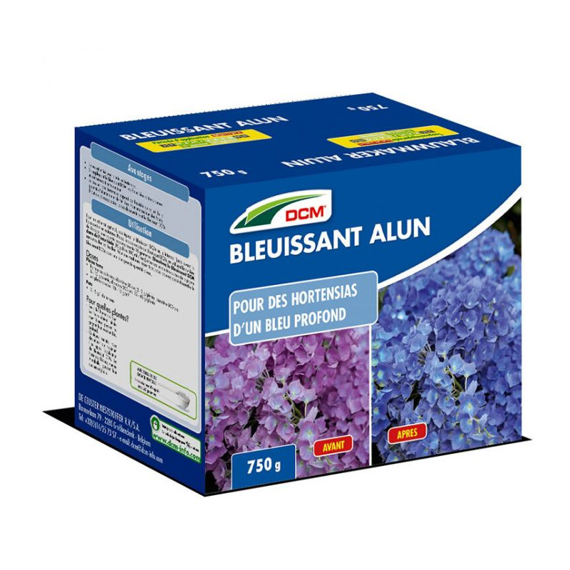 Bleuissant Hortensia Alun 750g pour le jardin - DCM de DCM - Engrais et terreaux dans D006