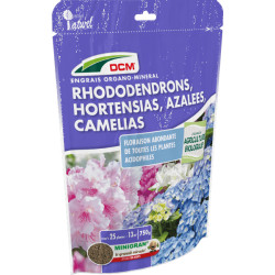 Engrais granulés pour azalée, rhododendron et hortensia 750g - DCM de DCM - Engrais et terreaux dans D006