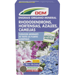 Engrais Hortensias rhododendron caméllias en granulés - 1,5 kg - DCM de DCM - Engrais et terreaux dans D006