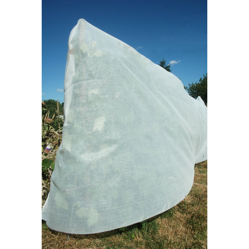 Protection anti-insectes pour jardin et maison 2x6m blanc 55gr/m² de Jany France dans J007